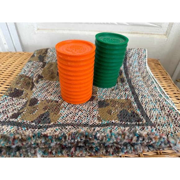 Vintage Rug/mat Camping Traveling Large Checker Family Game Set - Picture 6 of 9